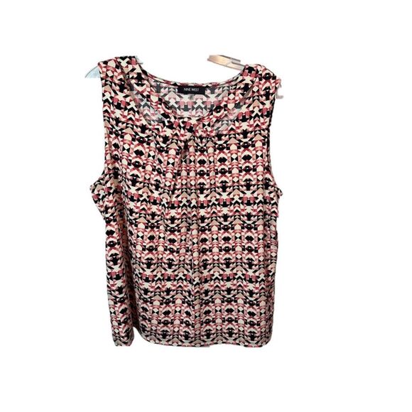 Nineswest Geometrical Sleeveless Blouse XL‎ - Picture 1 of 6